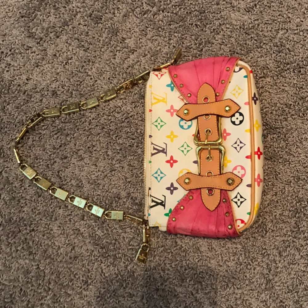 Louis Vuitton white bag